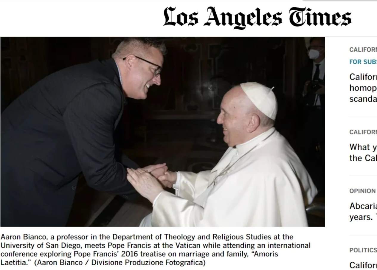 Папа Франциск радить ще одному гею грішити без зупинки