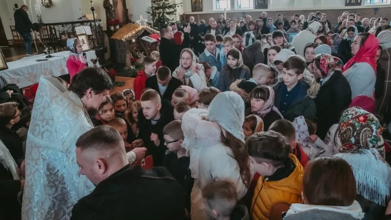 Громади УПЦ за кордоном відсвяткували Різдво