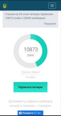 Понад 10 тисяч людей  підписали петицію на підтримку УПЦ. Збір підписів триває