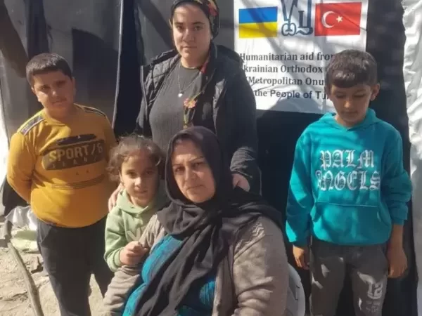 УПЦ передала допомогу багатодітним родинам, які постраждали від землетрусів у Туреччині
