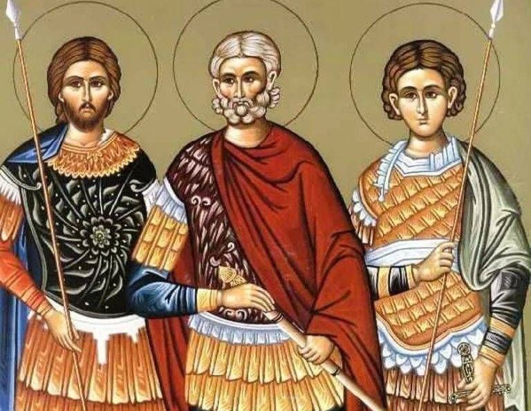 День пам’яті мучеників воїнів Солохона, Памфаміра та Памфалона