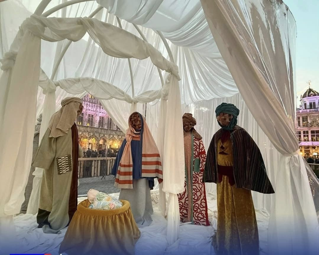 Радикальні зміни фігур Різдвяного вертепу в Брюсселі