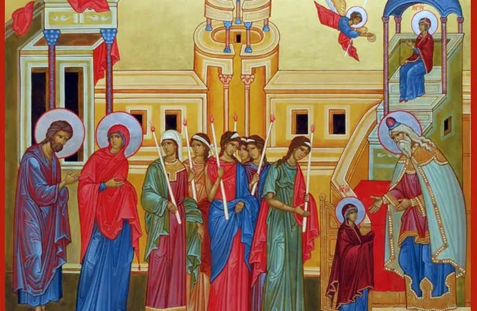 Уроки свята Введення Пресвятої Богородиці